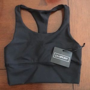 Black DYI Racerback Sports Bra